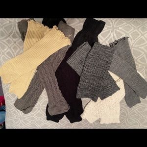 6 sets of Leg Warmers